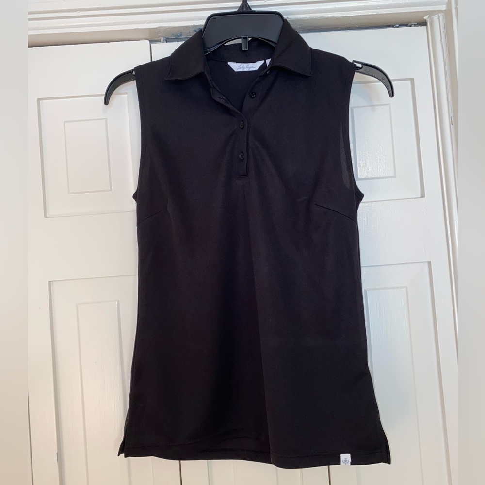 Lady Hagen Women's Core Pique Sleeveless Golf Polo
